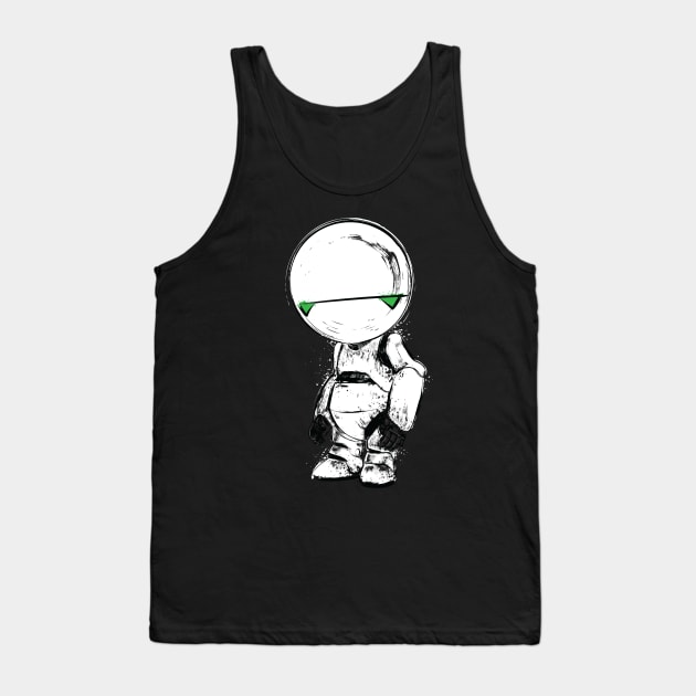 Paranoid Android Tank Top by DrMonekers